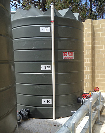 Fire Pump Tank Installation